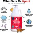 Show in main carousel: Vital Pet Life Fish Oil Skin & Coat Health Liquid Cat & Dog Supplement, 1.89-L bottle slide 4 of 8