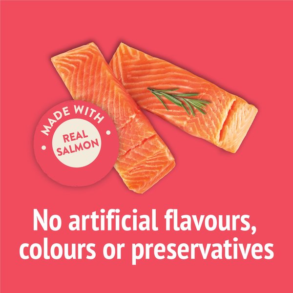 Show full view: Friskies Party Mix Naturals Seaside Crunch with Real Fish Cat Treats, 454-g pouch slide 6 of 16