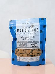 Dexypaws Peanut Butter & Blueberries Crunchy Dog Treats, 12-oz bag