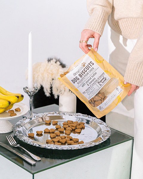 Show full view: Dexypaws Banana Oat & Peanut Butter Crunchy Dog Treats, 12-oz bag slide 4 of 6