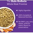 Show in main carousel: Halo Holistic Complete Digestive Health Grain-Free Turkey & Sweet Potato Dog Food Recipe Adult Dry Dog Food, 1.59-kg bag slide 5 of 11