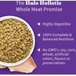 Show in main carousel: Halo Holistic Wild-Caught Whitefish Recipe Sensitive Stomach Support Adult Dry Cat Food, 2.72-kg bag slide 4 of 10