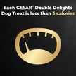 Show in main carousel: Cesar Double Delights Chicken Flavour Dog Treats, 150-g pouch slide 2 of 6