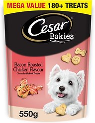 Cesar Bakies Bacon Roasted Chicken Small Dog Treats, 550-g pouch