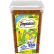 Show in main carousel: Temptations Mix Ups Chicken, Catnip & Cheddar Flavour Soft & Crunchy Cat Treats, 850-g tub slide 1 of 9