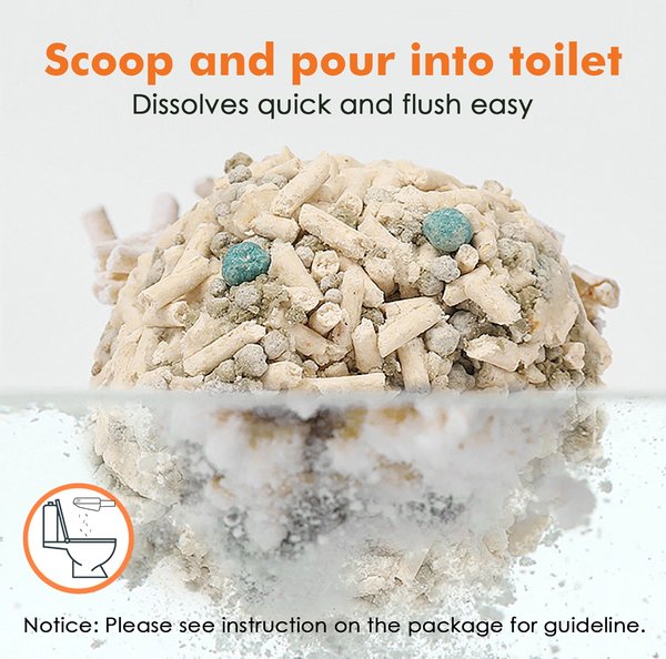 Show full view: Noisy Lion Vanilla White Tea Tofu Cat Litter, 2.4-kg pack slide 5 of 10