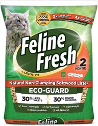 Feline Fresh Pine Pellet Unscented Non-Clumping Cat Litter, 9.07-kg bag