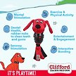 Show in main carousel: Clifford The Big Red Dog Busy Body Ruff n' Tough Plush Dog Toy slide 6 of 8