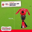 Show in main carousel: Clifford The Big Red Dog Busy Body Ruff n' Tough Plush Dog Toy slide 5 of 8