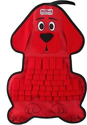 Clifford The Big Red Dog Hide n' Seek Snuffle Mat Puzzle Dog Toy
