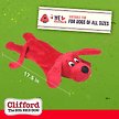Show in main carousel: Clifford The Big Red Dog Skinny Furry Friend Plush Dog Toy slide 5 of 8