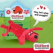 Show in main carousel: Clifford The Big Red Dog Skinny Furry Friend Plush Dog Toy slide 2 of 8