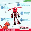 Show in main carousel: Clifford The Big Red Dog Tug n' Play Pal Plush & Rope Dog Toy slide 3 of 7