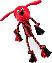 Clifford The Big Red Dog Tug n' Play Pal Plush & Rope Dog Toy