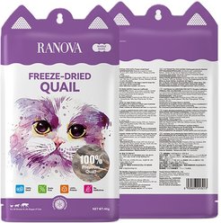 Ranova Quail Freeze-Dried Dog & Cat Treats, 40-g bag