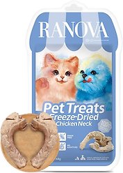 Ranova Chicken Neck Freeze-Dried Dog & Cat Treats, 48-g bag