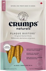 Crumps' Naturals Plaque Busters Original 18-cm Dental Dog Treats, 870-g bag