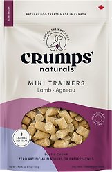 Crumps' Naturals Mini Trainers Semi Moist Lamb Dog Treats, 132-g bag