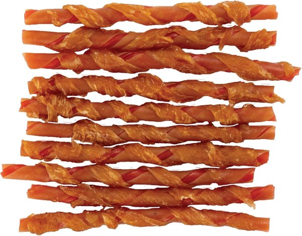 Show full view: DreamBone Chicken Wrapped Twist Sticks Peanut Butter Dog Treats, 36 count slide 3 of 5
