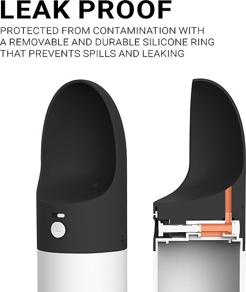 Show full view: INSTACHEW Rover Travel Dog & Cat Bottle, Black slide 6 of 6