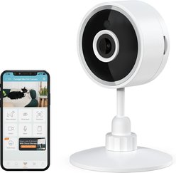 INSTACHEW Purrsight Mini HD Pet Camera, White