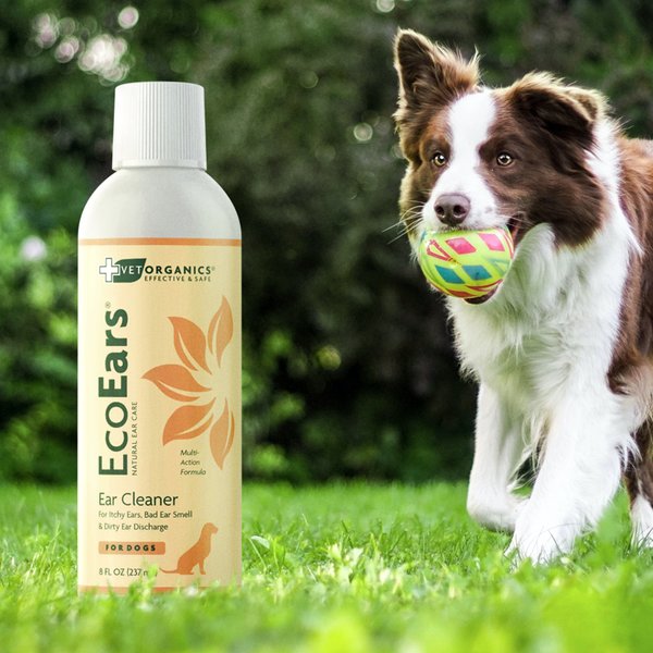 Show full view: Vet Organics EcoEars Dog Ear Cleaner, 8-fl oz bottle slide 6 of 6
