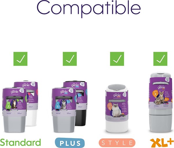 Show full view: Litter Genie Jumbo Refill, 8.5-m, case of 2 slide 4 of 9