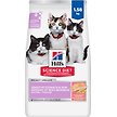 Show in main carousel: Hill's Science Diet Kitten Sensitive Stomach & Skin Salmon & Brown Rice Recipe Cat Food, 1.58-kg bag slide 1 of 10