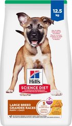 Hill's Science Diet Puppy Large Breed Chicken & Brown Rice Recipe Dry Dog Food, 12.5-kg bag