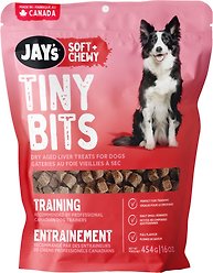 Jay's Tasty Adventures Tiny Bits Soft & Chewy Training Dog Treats, 454-g bag