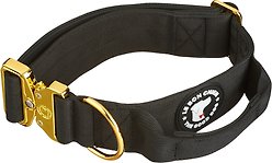 The Good Dog Tactical Dog Collar, Black, Large