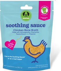 Stashios Soothing Sauce Chicken Flavor Calming Powder Supplement for Dogs & Cats, 85-g bag