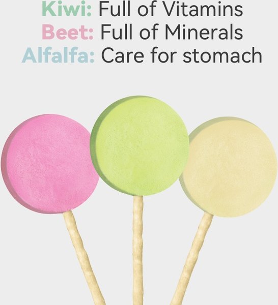 Show full view: Ranova Freeze-Dried Lollipop Variety Flavor Dog Treats, 6 count slide 3 of 4
