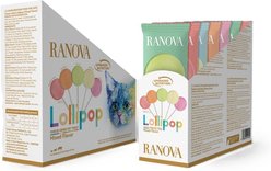 Ranova Freeze-Dried Lollipop Variety Flavor Cat Treats, 15 count