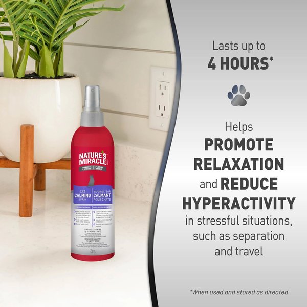 Show full view: Nature's Miracle JFC Advanced Platinum Cat Calming Spray, 8-oz slide 4 of 9
