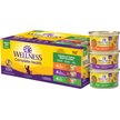 Show in main carousel: Wellness Complete Health Chicken & Turkey Pate Favorites Variety Pack Grain-Free Wet Cat Food, 85-g can, case of 12 slide 1 of 16