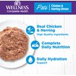 Show in main carousel: Wellness Complete Health Chicken & Herring Formula Grain-Free Canned Cat Food, 354-g can, case of 12 slide 3 of 16