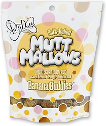 The Lazy Dog Cookie Co. Mutt Mallows Banana Buddies Soft-Baked Dog Treats, 5-oz bag
