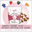 Show in main carousel: The Lazy Dog Cookie Co. Pup-PIE & Ice Cream Slices Triple Berry with Peanut Butter Dog Treats, 5-oz pouch slide 2 of 5