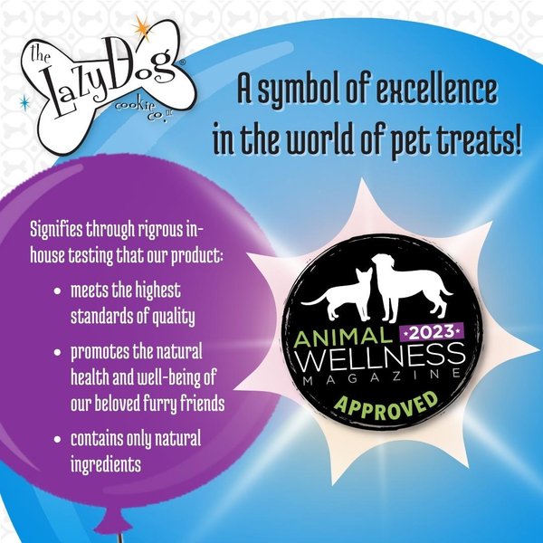 Show full view: The Lazy Dog Cookie Co. Happy Birthday Pup-PIE Dog Treat, Boy slide 5 of 8