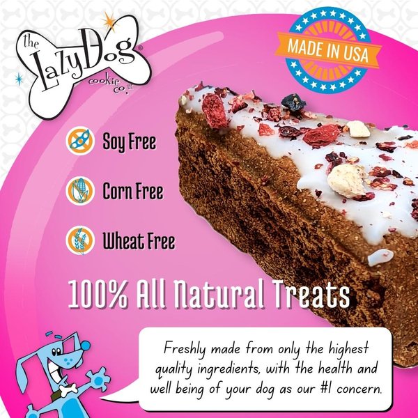 Show full view: The Lazy Dog Cookie Co. Happy Birthday Pup-PIE Dog Treat, Girl slide 4 of 8