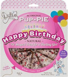 The Lazy Dog Cookie Co. Happy Birthday Pup-PIE Dog Treat, Girl