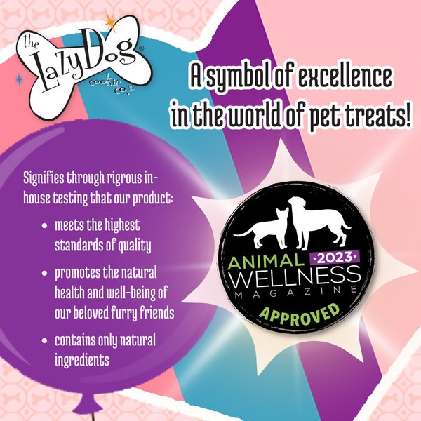 Show full view: The Lazy Dog Cookie Co. The Original Pup-PIE I Ruff You Dog Treat, 5-oz box slide 5 of 6