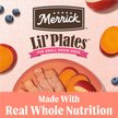 Show in main carousel: Merrick Lil' Plates Grain-Free Chicken-Free Real Salmon + Sweet Potato Recipe Small Breed Dry Dog Food, 5.44-kg bag slide 6 of 17