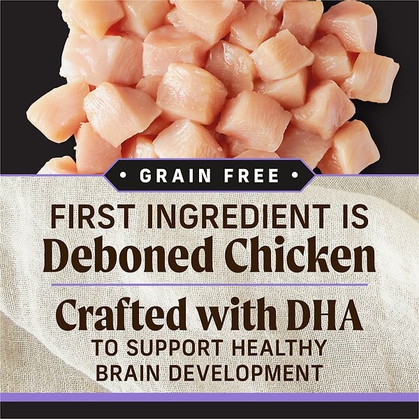 Show full view: Merrick Backcountry Raw Infused Grain-Free Puppy Recipe Freeze-Dried Dog Food, 4.54-kg bag slide 10 of 17