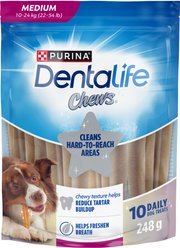 DentaLife Chews Daily Oral Care Medium Dog Treats, 10 count