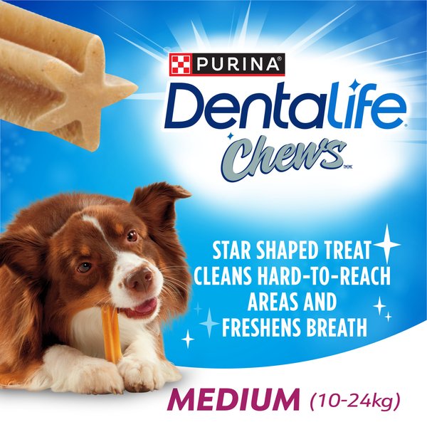 Show full view: DentaLife Chews Daily Oral Care Medium Dog Treats, 45 count slide 14 of 17