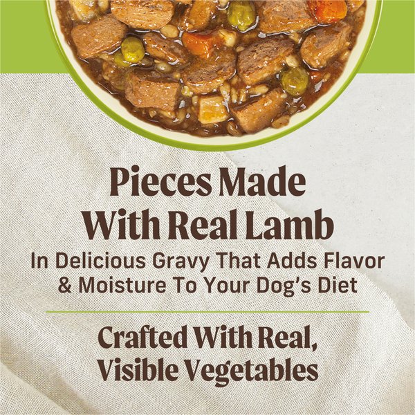 Show full view: Merrick Kitchen Comforts Lamb Shepherd’s Pie Wet Dog Food, 360-g can, case of 12 slide 13 of 14