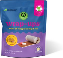 Stashios Wrap-Ups Bacon Cheeseburger Pill Wrapper Dog & Cat Treat, 30 count