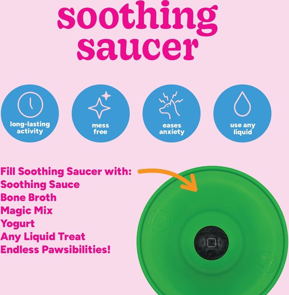 Show full view: Stashios Soothing Saucer Standalone Calming Dog Toy slide 5 of 8